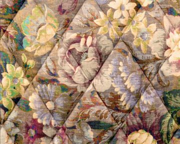 Velvet vintage quilt